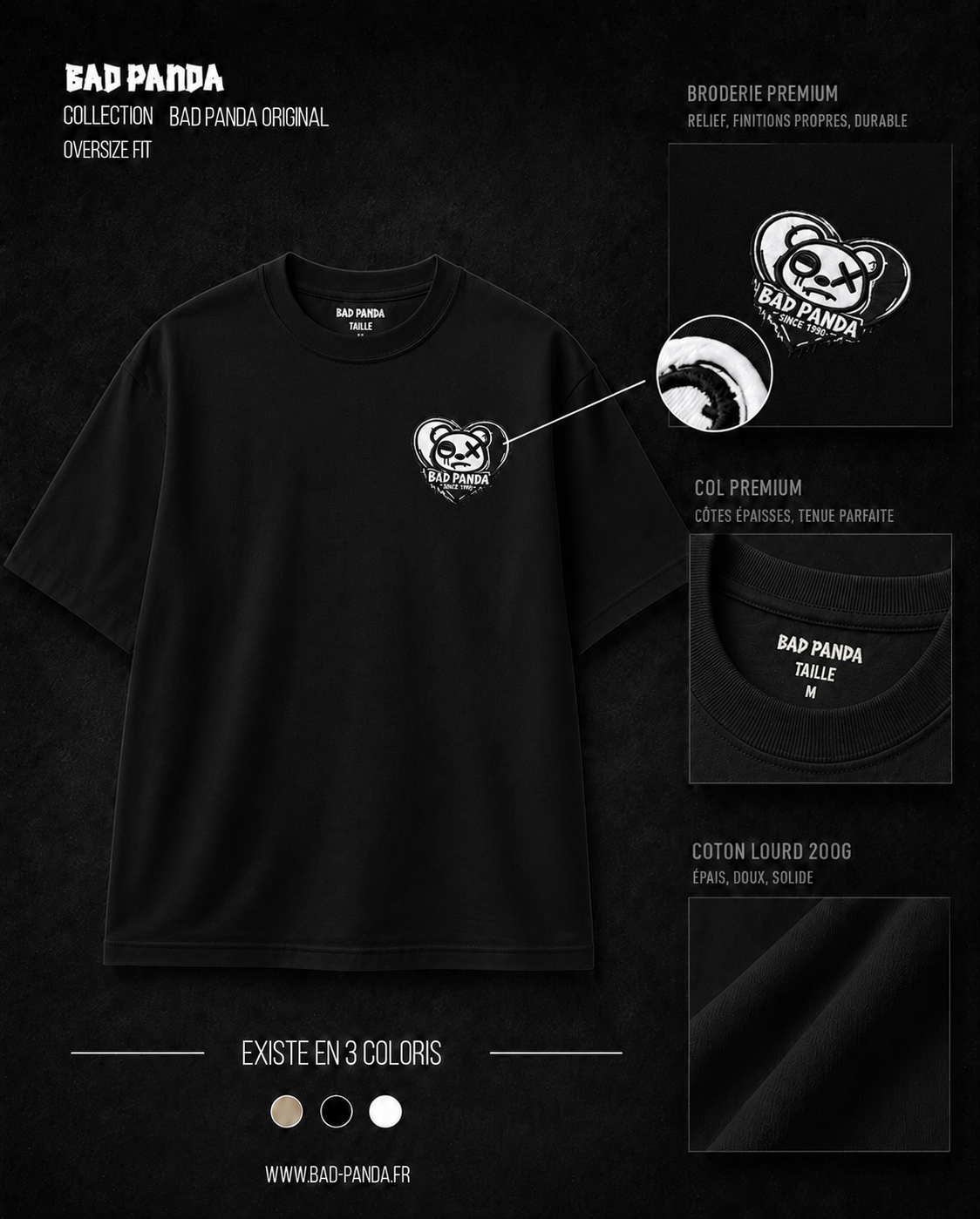 BAD IN BLACK bad love édition limitée