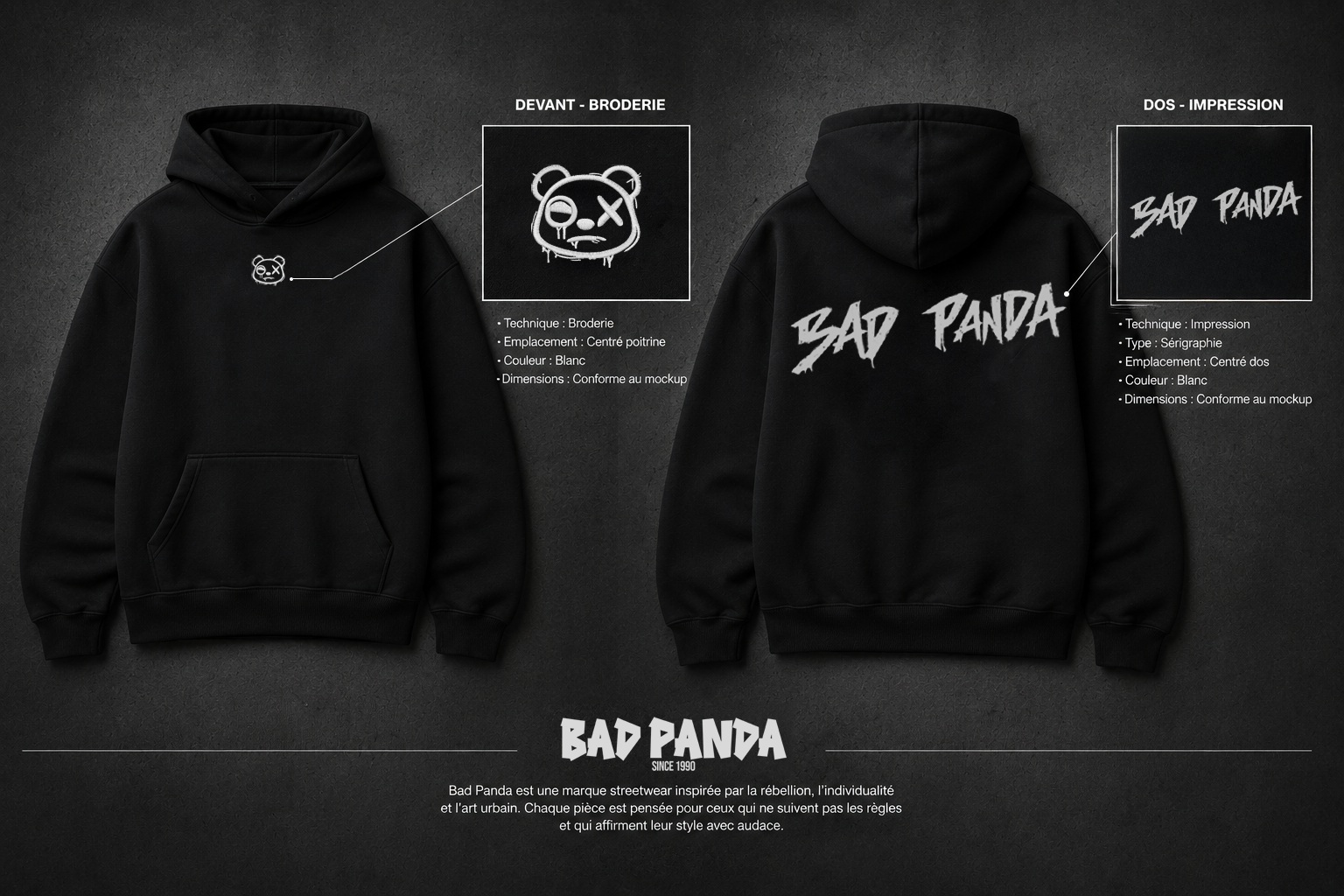 BAD minimalist noir